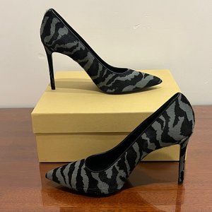NIB Michael Kors Collection Gretel Tiger Calf Hair Pump